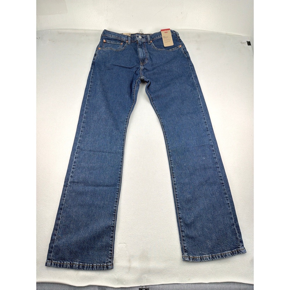 Levis 517 Bootcut Jeans Mens 34x32 Medium Wash Blue Slim Thigh 005170231 NEW